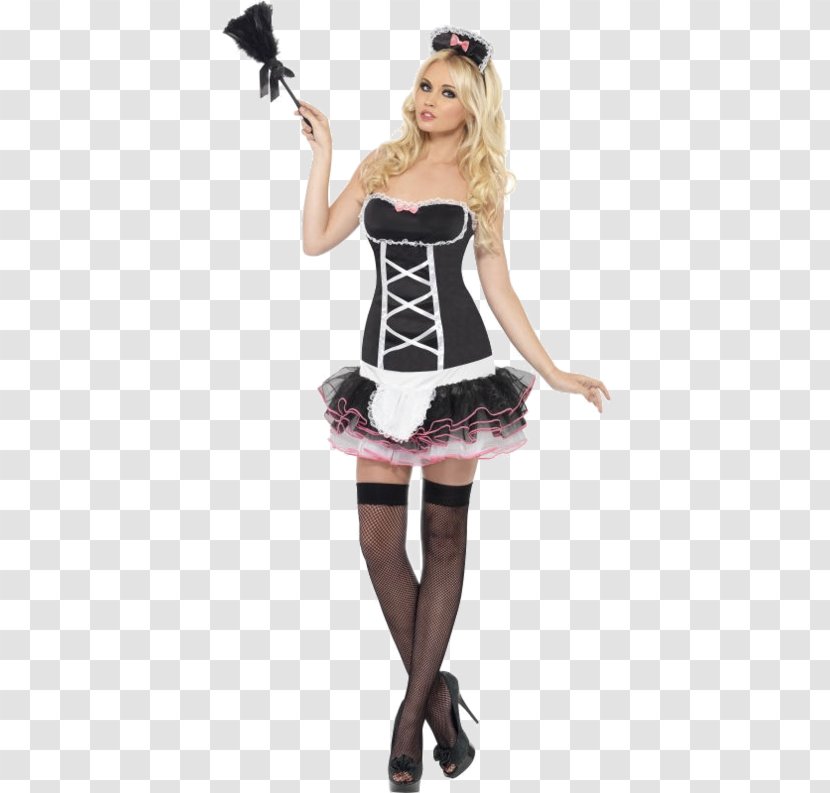 Costume Party French Maid Dress - Clothing - Uniform Transparent PNG