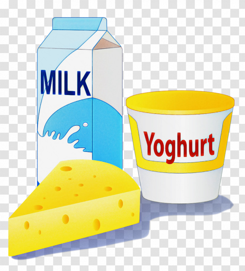 Dairy Product Milk Healthy Banana Pudding Calcium Vitamin D Transparent PNG