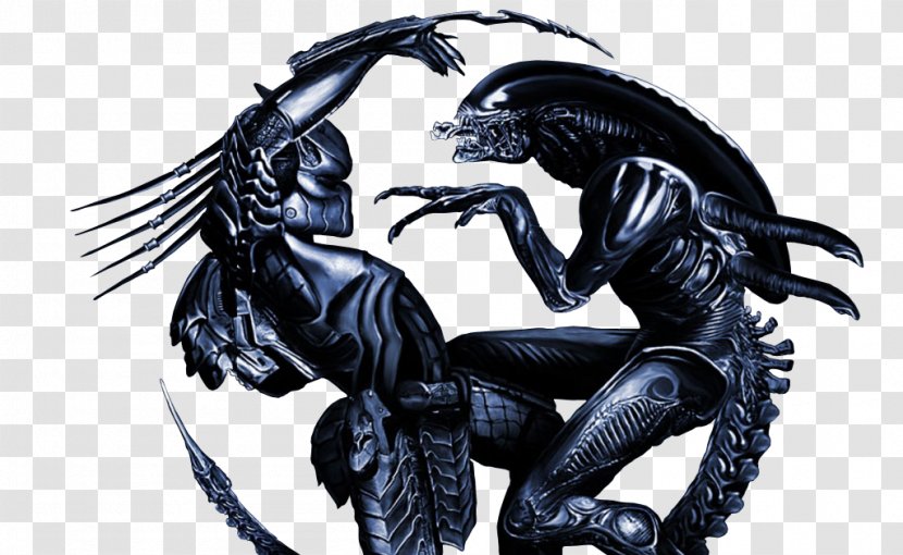 Alien Vs. Predator T-shirt Mark Verheiden - Supernatural Creature Transparent PNG