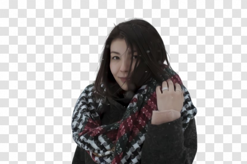 Winter Girl - Outerwear - Smile Sitting Transparent PNG
