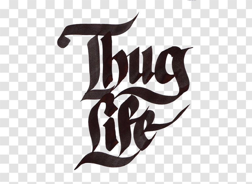 Thug Life Icon - Text Transparent PNG
