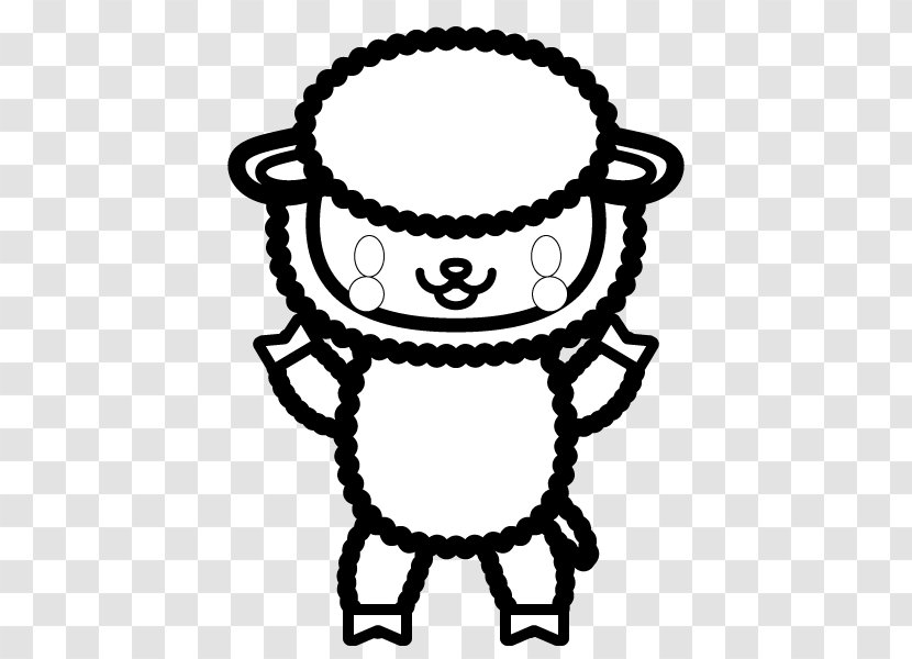 Drawing Clip Art - Cartoon - Sheep BlACK Transparent PNG