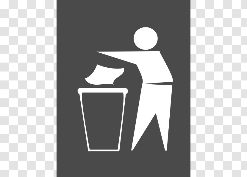 Symbol Waste Container Sign Clip Art - Trash Can Transparent PNG