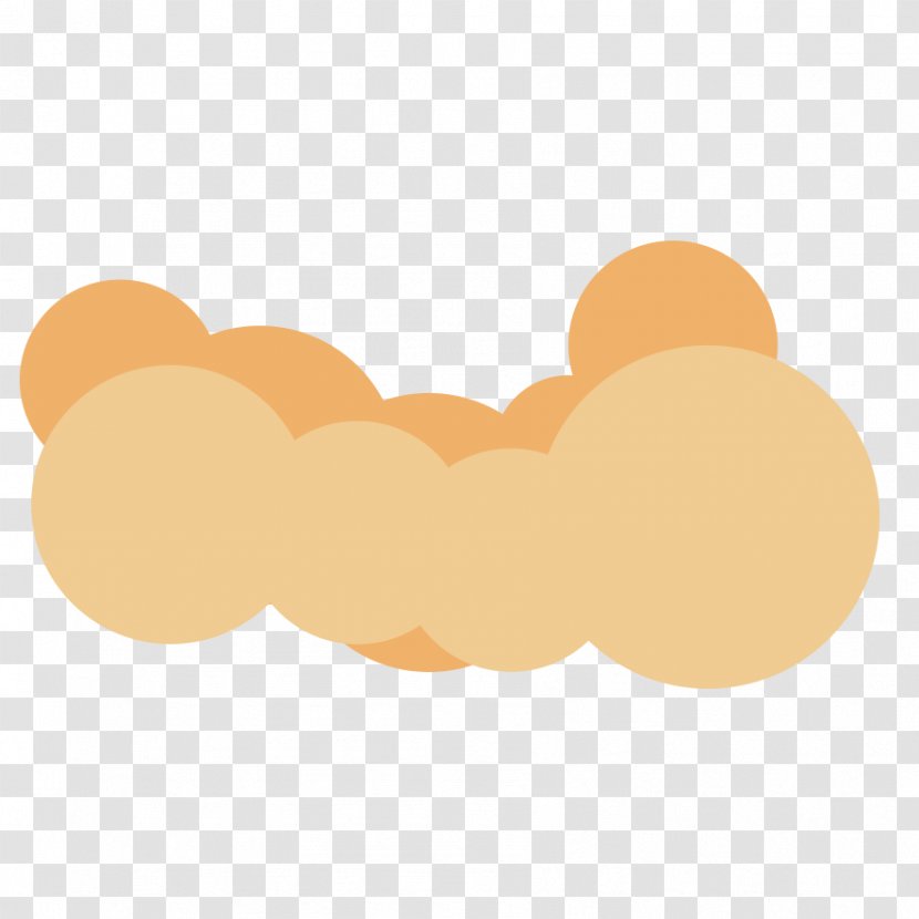 Cartoon Download U571fu9ec3u8272 Icon - Yellow - Khaki Clouds Transparent PNG