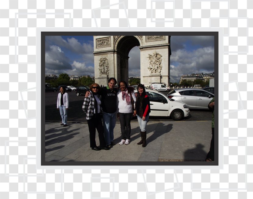Arc De Triomphe Window Car Display Advertising Picture Frames - Collage Transparent PNG