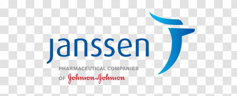 Logo Brand Janssen-Cilag Font - Blue - Johnson And Transparent PNG