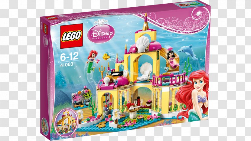 LEGO 41063 Disney Princess Ariel’s Undersea Palace Lego Toy - Minifigure Transparent PNG