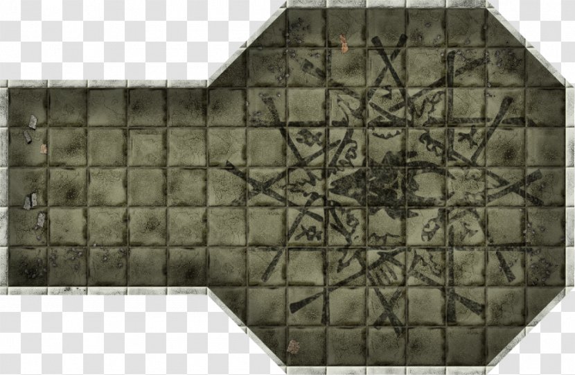 Advanced HeroQuest Dungeons & Dragons Tile Floor - Miniature Figure Transparent PNG