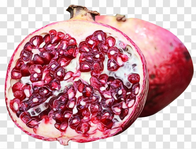 Pomegranate Food Fruit Superfood Superfruit - Paint - Juice Accessory Transparent PNG