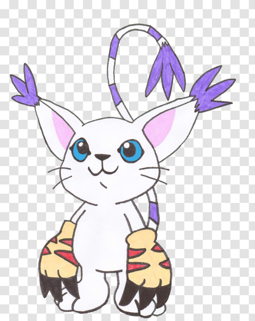 Gatomon Palmon Kari Kamiya Gomamon Patamon - Digimon The Movie Transparent PNG