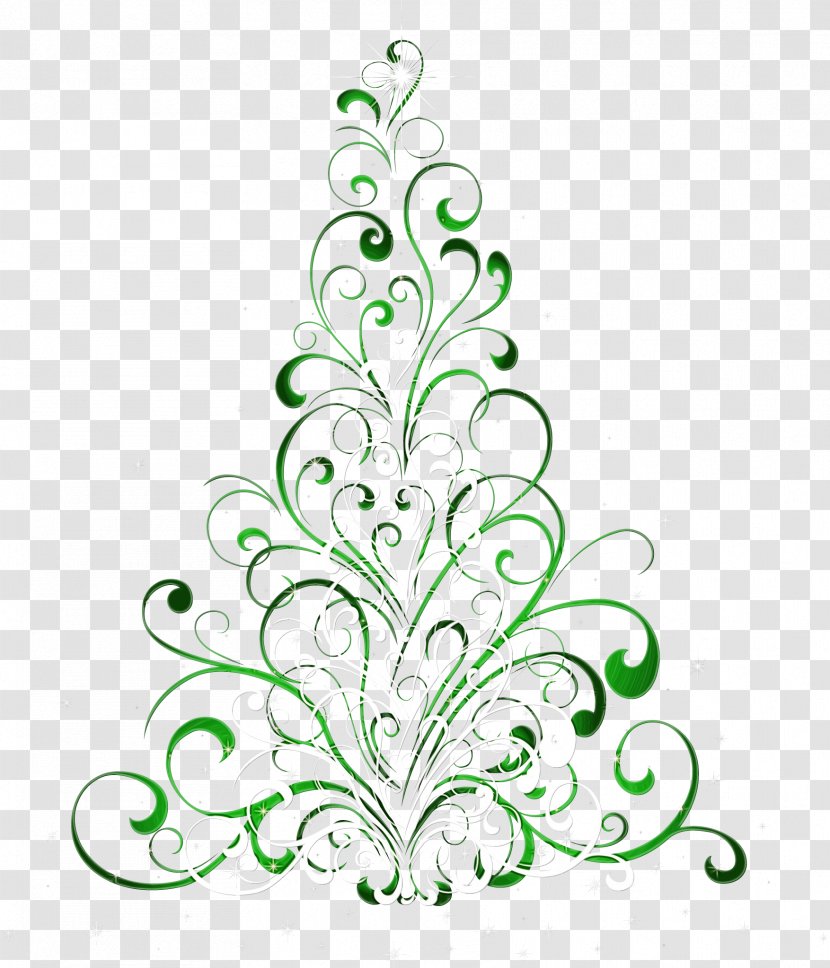 Leaf Green Line Art Ornament Plant - Tree Transparent PNG