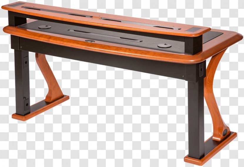 Computer Desk Shelf Furniture - Ikea - Wooden Desktop Transparent PNG