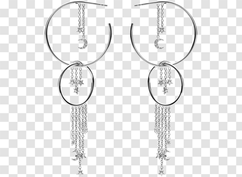 Earring Body Jewellery Gold Silver - Neck Transparent PNG