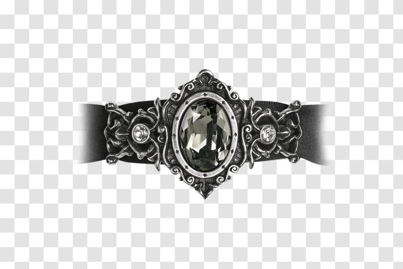 Earring Bracelet Choker Necklace Goth Subculture - Belt Buckle Transparent PNG