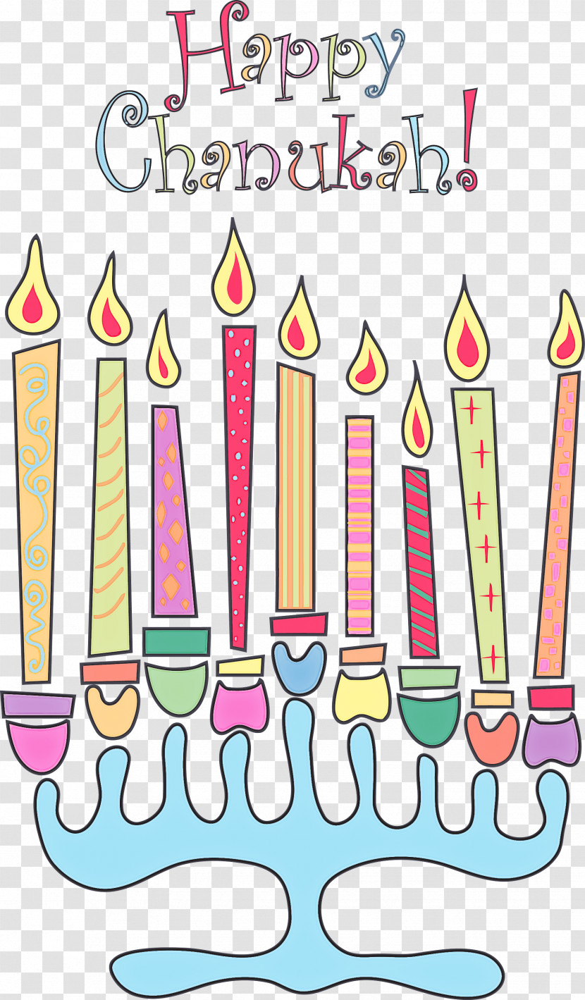 Candle Hanukkah Happy Hanukkah Transparent PNG