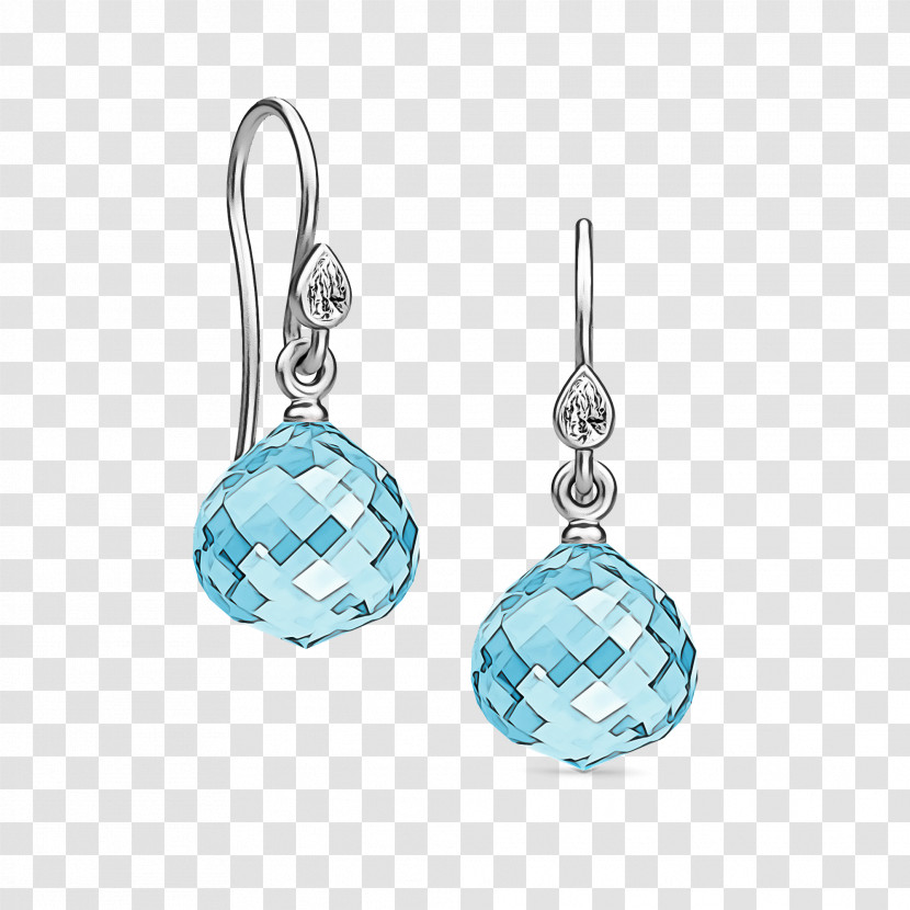 Earring Silver Jewellery Turquoise Microsoft Azure Transparent PNG