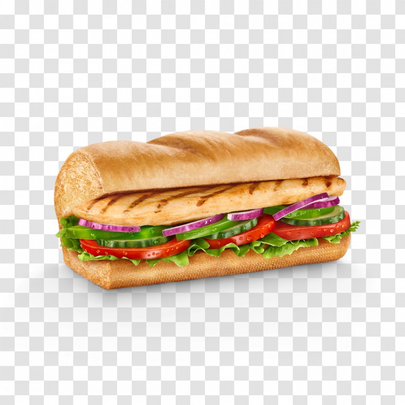 Ham And Cheese Sandwich Submarine Fajita Subway - Finger Food Transparent PNG