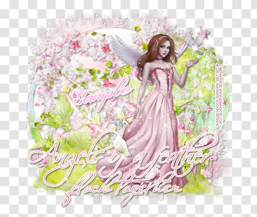 Fairy Pink M Angel - Lilac Transparent PNG