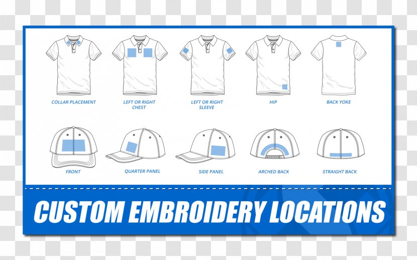 Logo Clothing Sizes Embroidery Shirt Printing - Area - Ink Style Transparent PNG