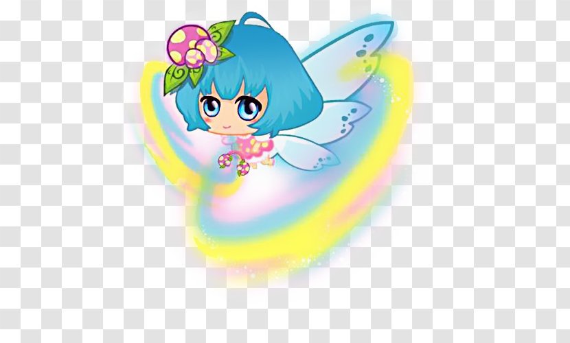 Cartoon Fairy Flower Fairies - Heart - Lovely Transparent PNG