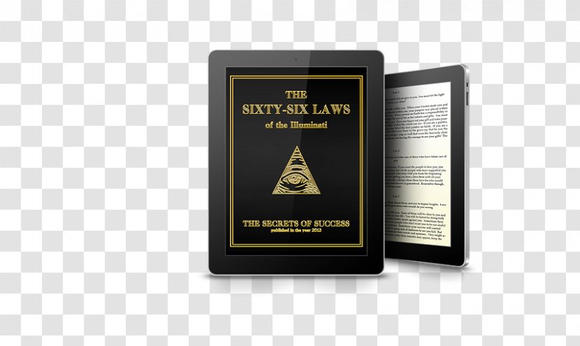 The 66 Laws Of Illuminati: Secrets Success E-book Author - Facebook Inc - Ebook Transparent PNG