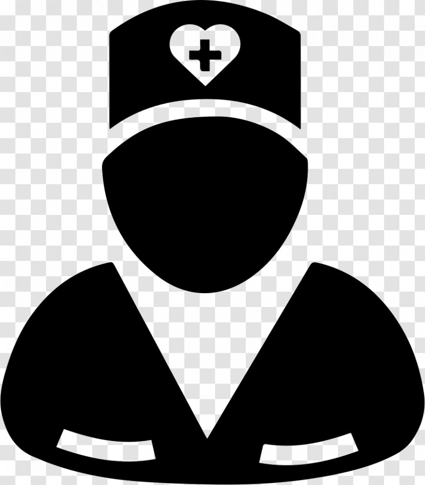 Nursing Physician Health Care Medicine - Black And White - Doctor Day Transparent PNG