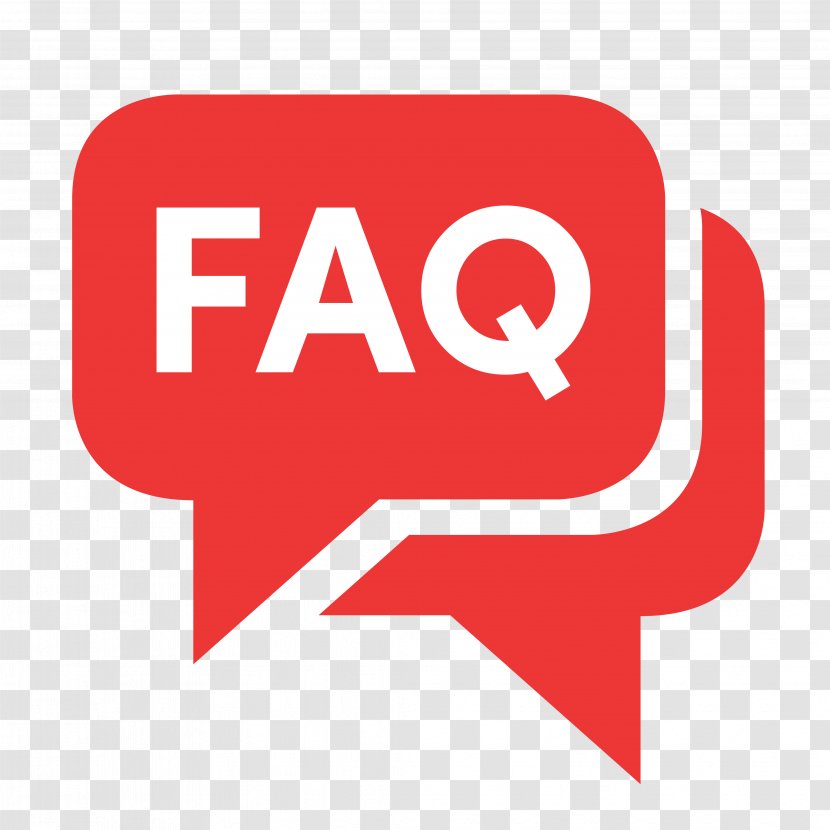 FAQ Information Question Clip Art - Red - Symbol Transparent PNG