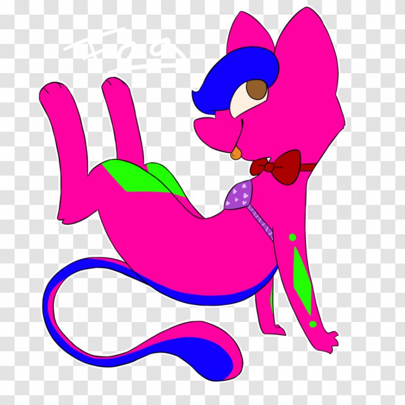 Cat Cartoon Tail Clip Art - Silhouette Transparent PNG