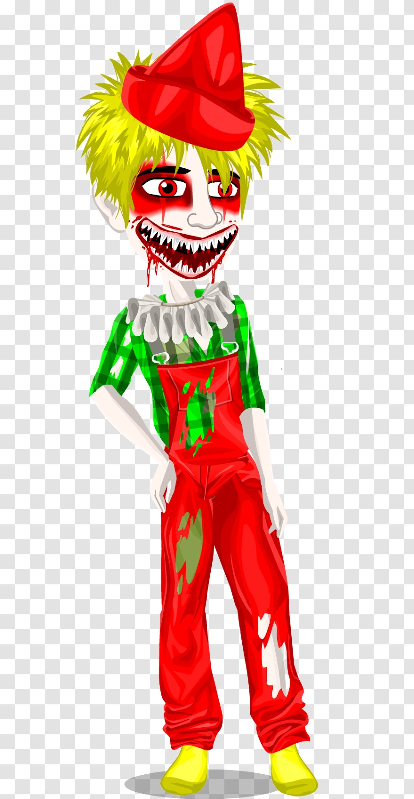Clown Cartoon Costume Mascot Character - Fictional - Msp Transparent PNG