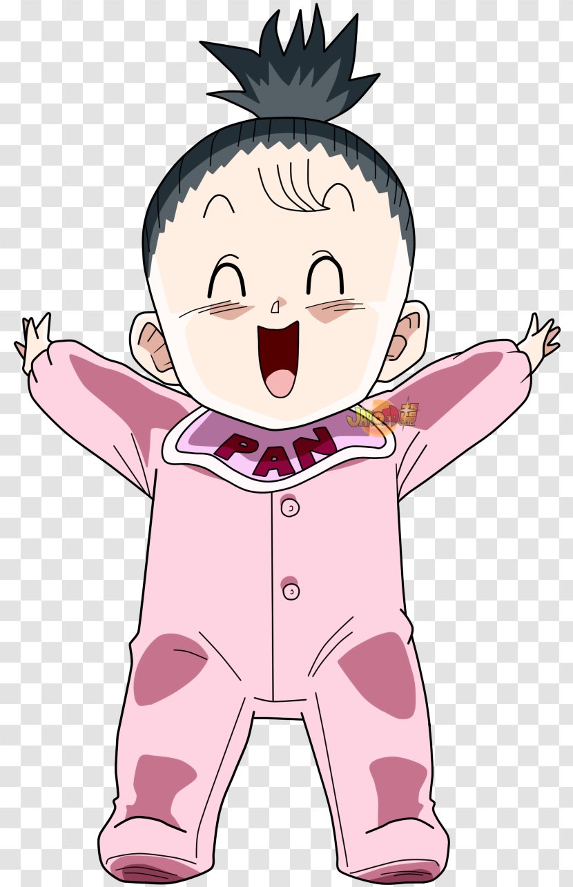 Pan Videl Gohan Goku Majin Buu - Cartoon - Cocoa Vector Transparent PNG