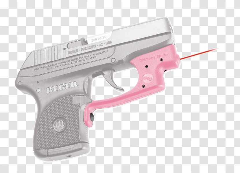 Ruger LCP Firearm Sight Crimson Trace .380 ACP - Trigger - Viridian Green Laser Sights Transparent PNG