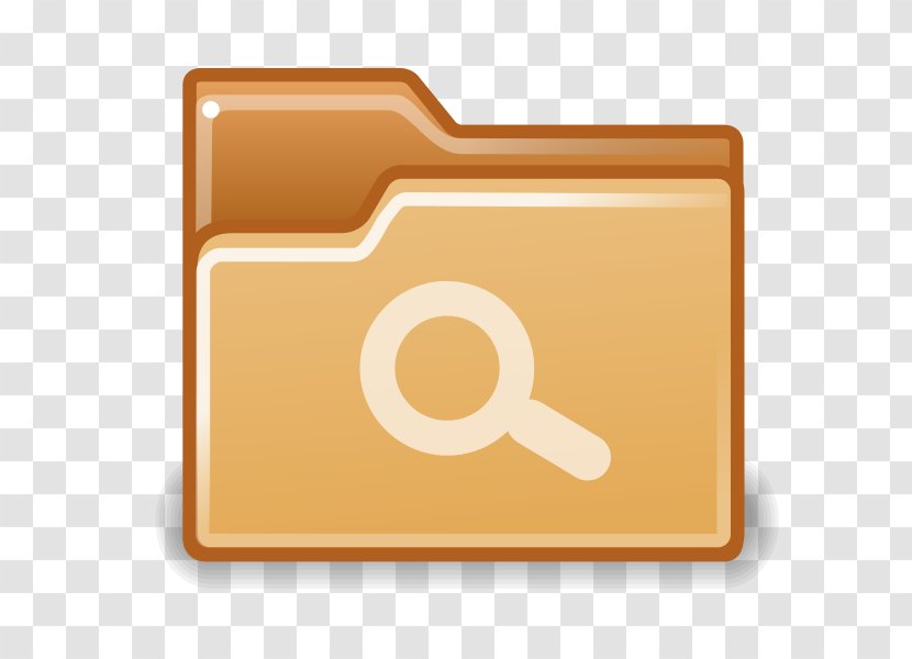 GNOME Directory - Orange - Gnome Transparent PNG