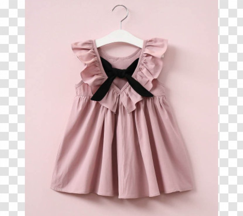 Children's Clothing Dress Infant Ruffle - Pink Transparent PNG