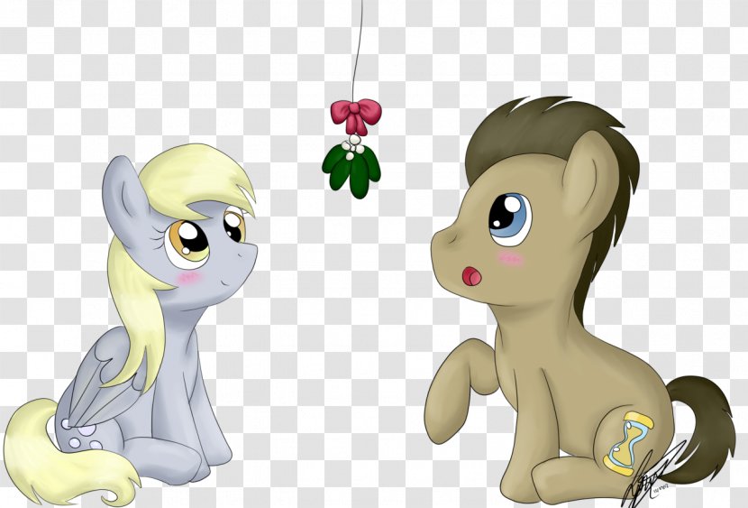 My Little Pony: Friendship Is Magic Fandom Derpy Hooves Horse Cartoon - Organism - What Happens Under The Mistletoe Transparent PNG