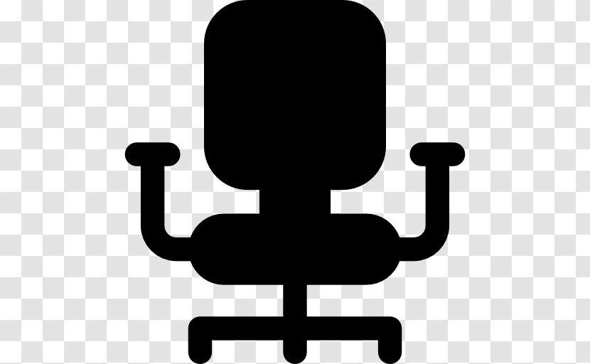 Wing Chair Clip Art - Black And White Transparent PNG