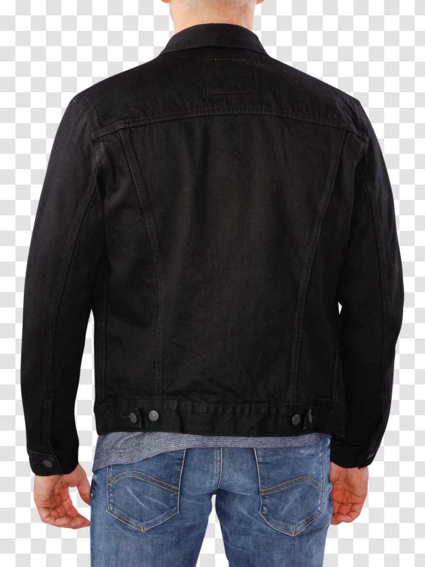 Hoodie Leather Jacket Amazon.com Sweater Bluza - Hood - Black Denim Transparent PNG