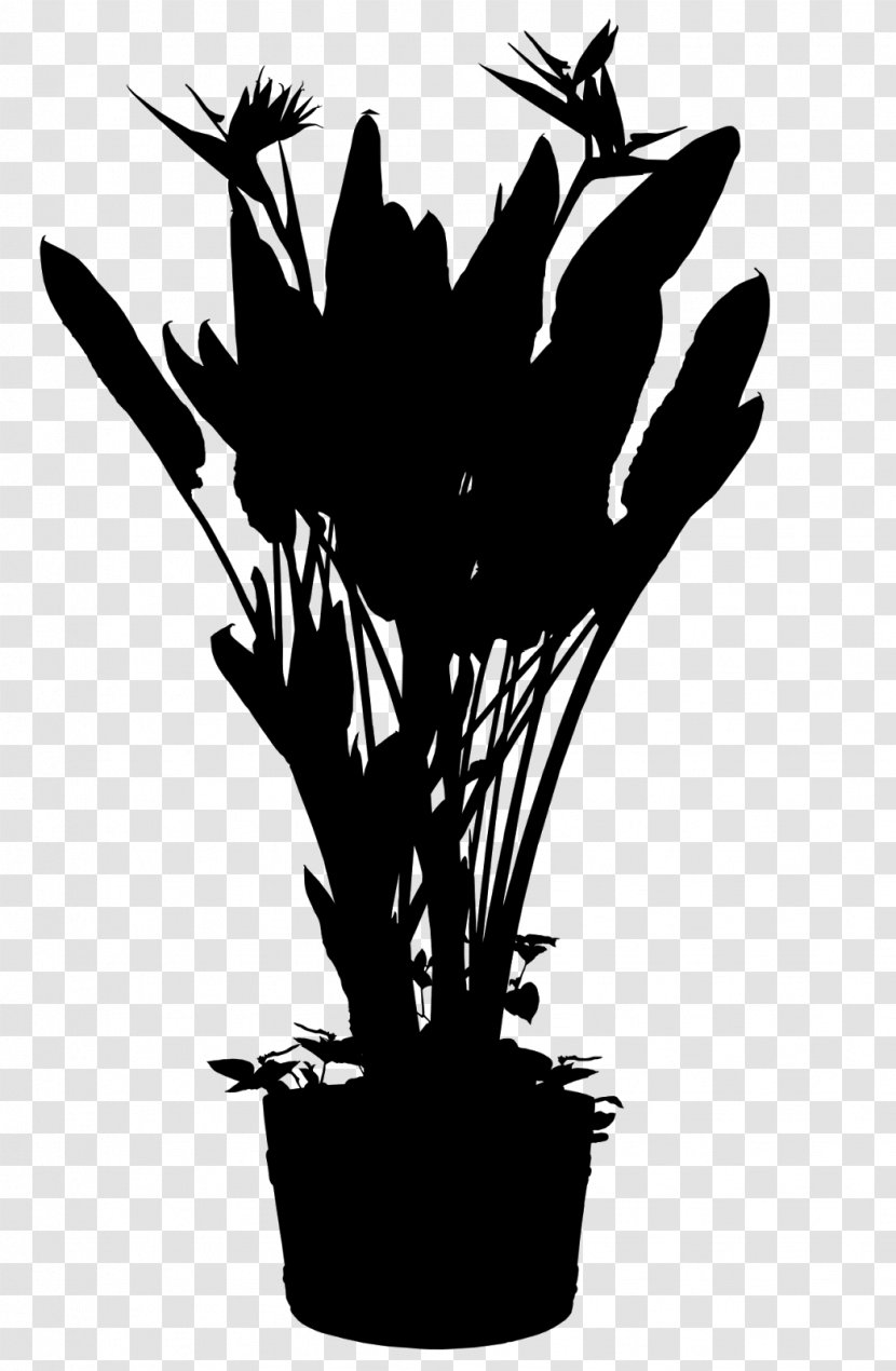 Flowering Plant Silhouette Leaf Tree Transparent PNG