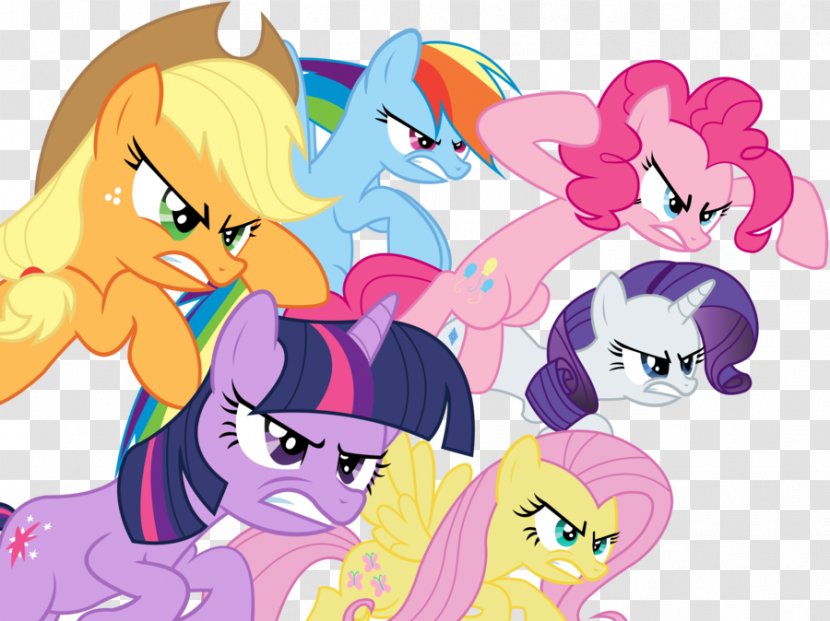 Pony Twilight Sparkle Rarity Image Derpy Hooves - Cartoon - Equestria Girls Fluttershy Angry Vector Transparent PNG