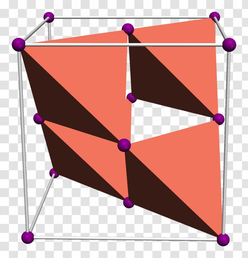 Triangle Purple Area Magenta Transparent PNG