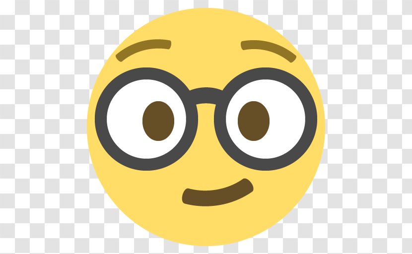 Emoji Smiley Emoticon Nerd - Smile Transparent PNG