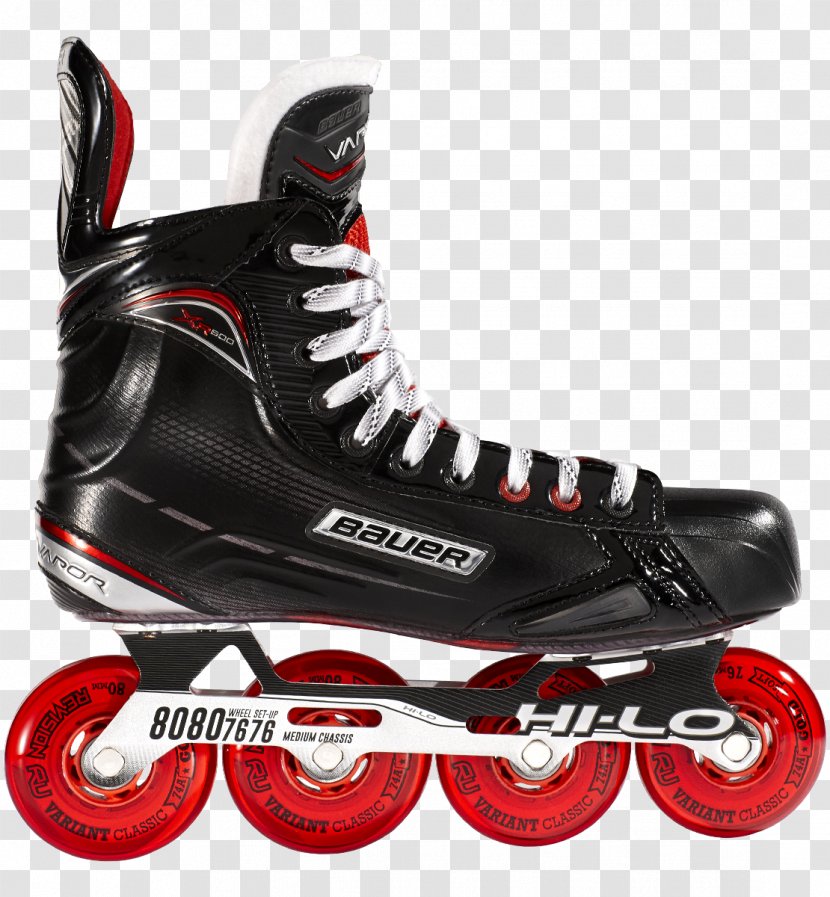 Bauer Hockey In-Line Skates Vapor Roller Ice Skating - Sport - VAPOR Transparent PNG