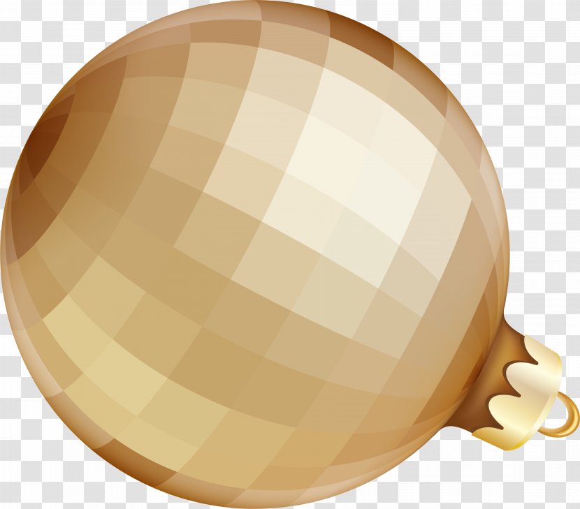 Download - Beige - Beautiful Yellow Ball Transparent PNG