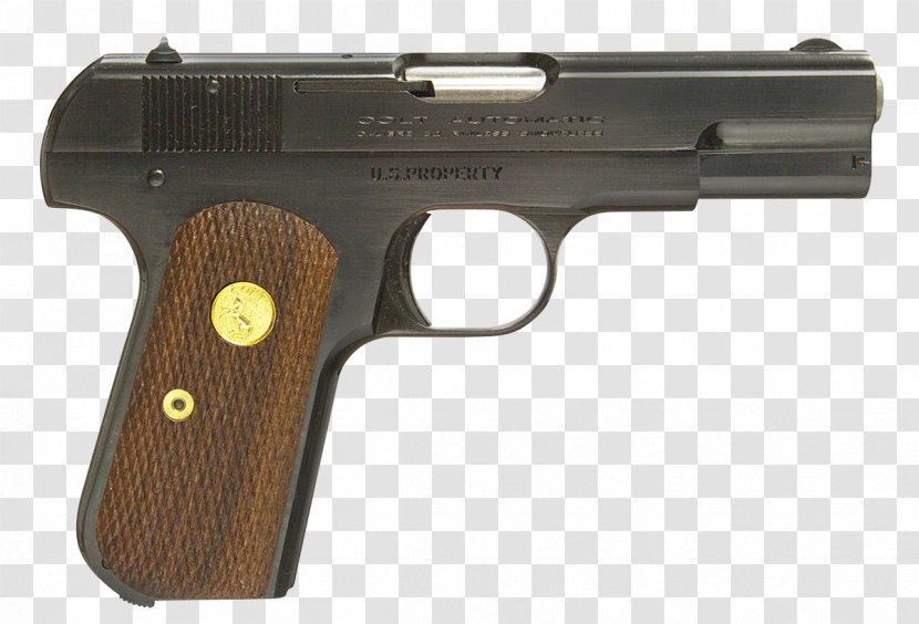 Automatic Colt Pistol .32 ACP Model 1903 Pocket Hammerless M1911 Transparent PNG