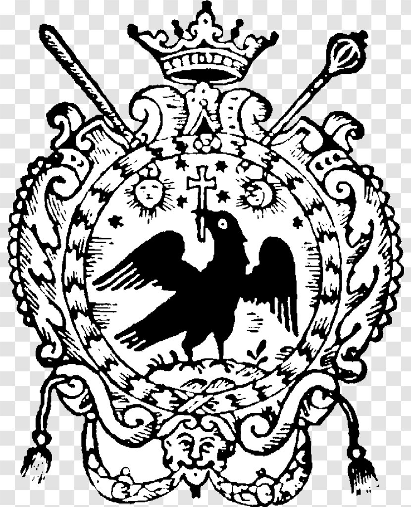 Wallachia Coat Of Arms Romania History Heraldry - Monochrome - Alex Ferguson Transparent PNG