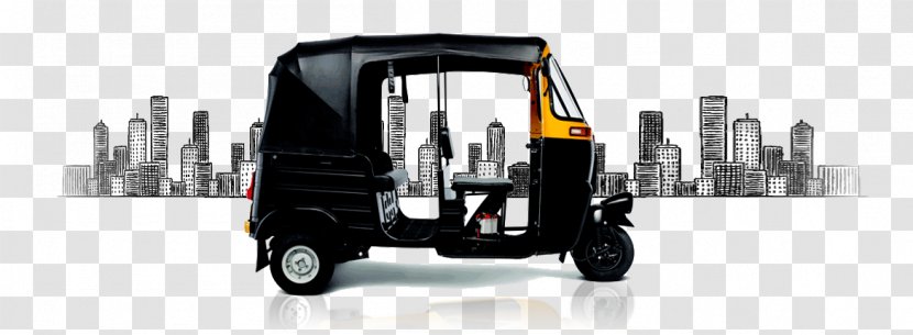 Auto Rickshaw Car Wheel Bajaj - Automotive Exterior Transparent PNG