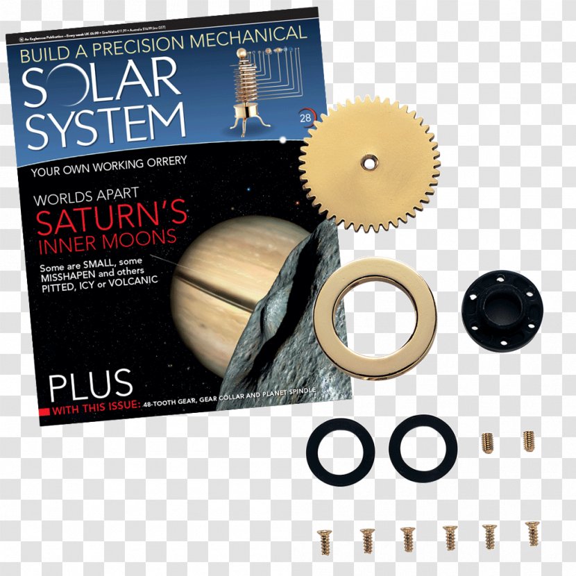 Brand Solar System Font - Model Transparent PNG