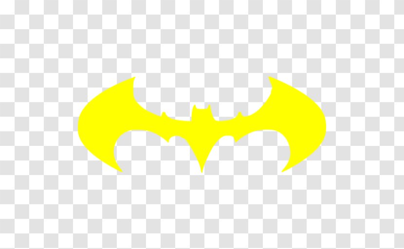 Batman Yellow Clip Art - Logo Transparent PNG