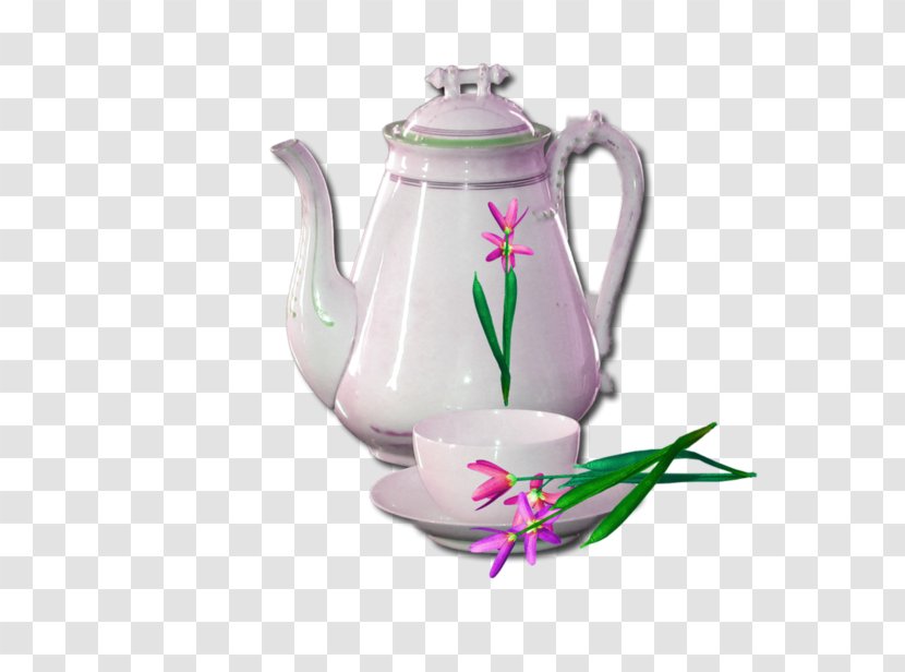 Teaware Kettle Teapot Jug - Ceramic Tea Set Transparent PNG