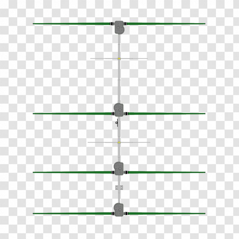 Yagi–Uda Antenna Aerials Dipole Directional Log-periodic - Parabolic - Radio Transparent PNG