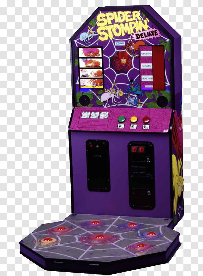 Spider-Man Arcade Game Video Amusement - Purple - Spider-man Transparent PNG